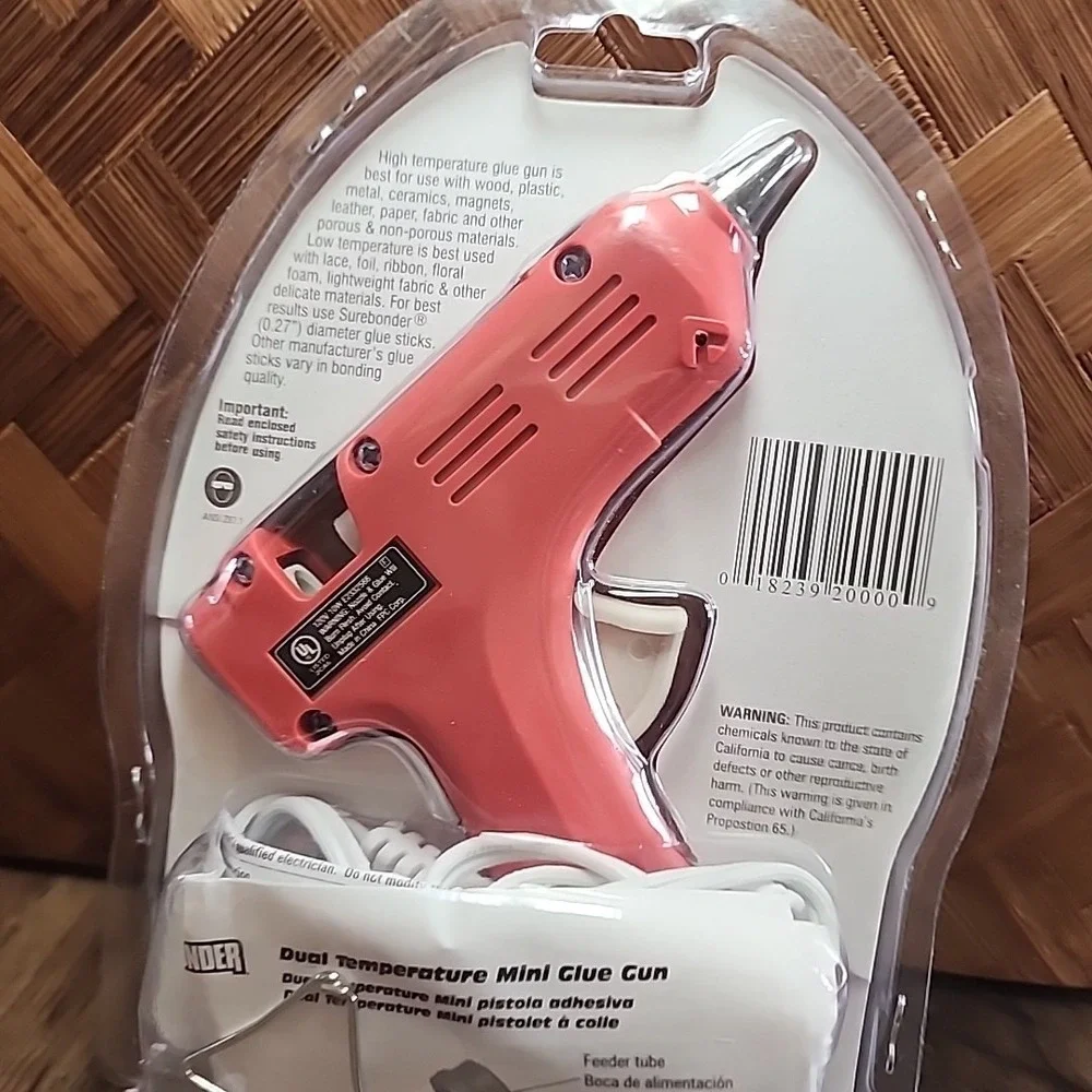 Surebonder Dual Temperature High Low Bonding Mini‎ Glue Gun New in Package